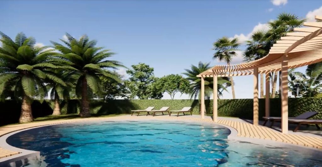 Pool im Condo
