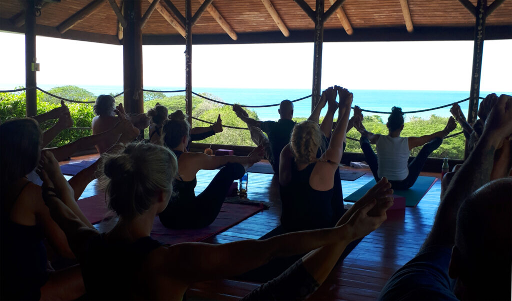 Yoga mit Meerblick