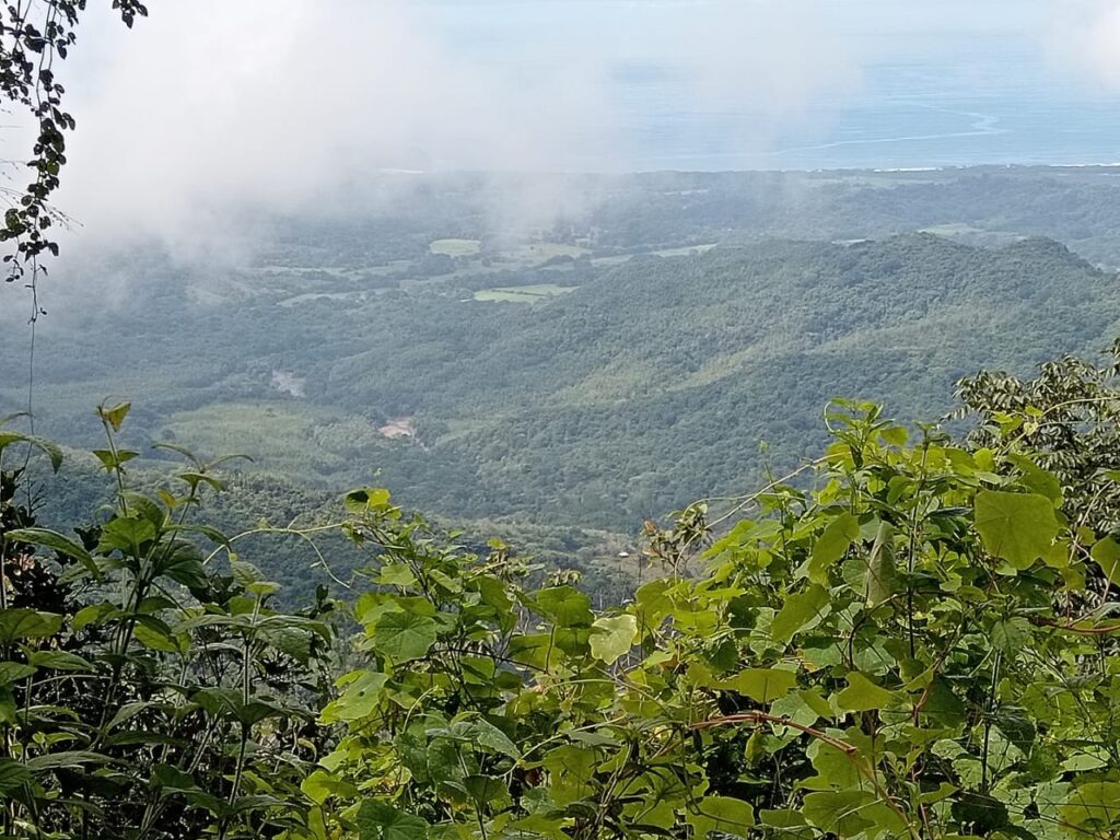 Blick in die Ebenen Nicoya-Halbinsel