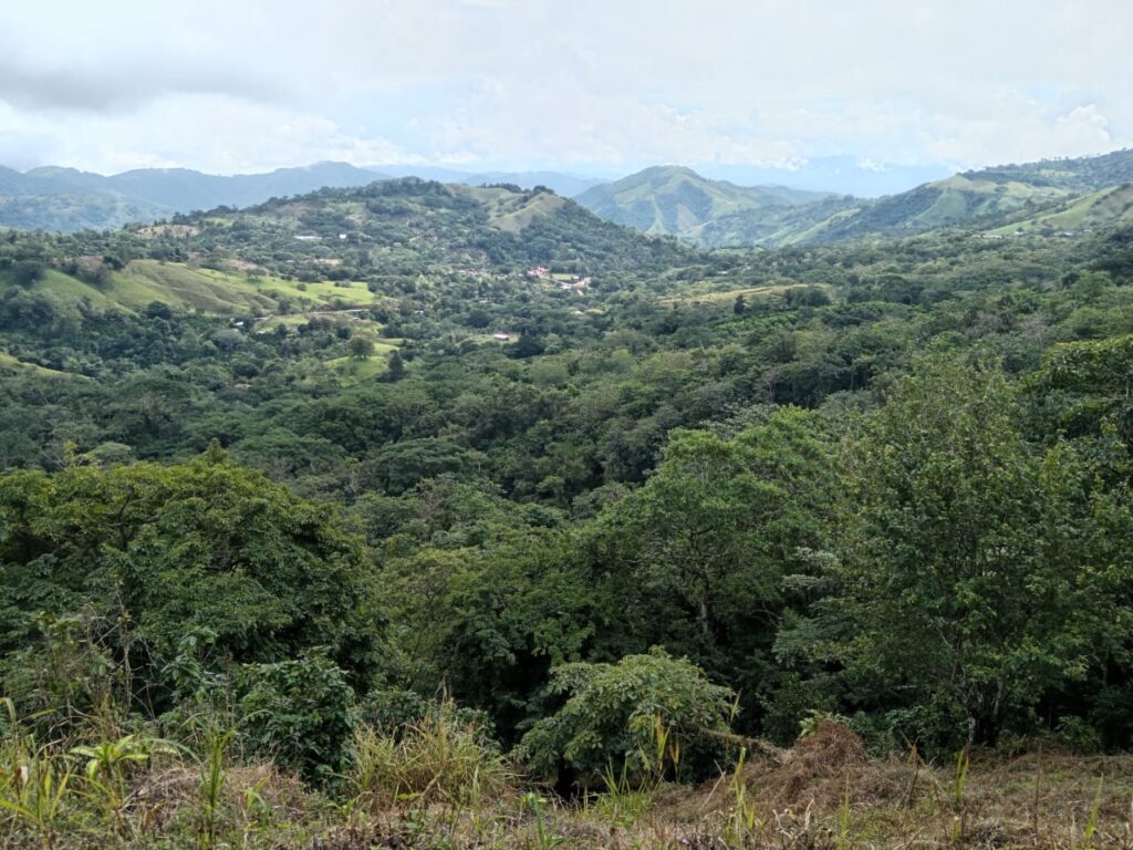 Blick in die Bergwelt Nicoya-Halbinsel