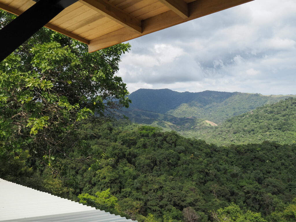 Blick in die Berge von Nicoya